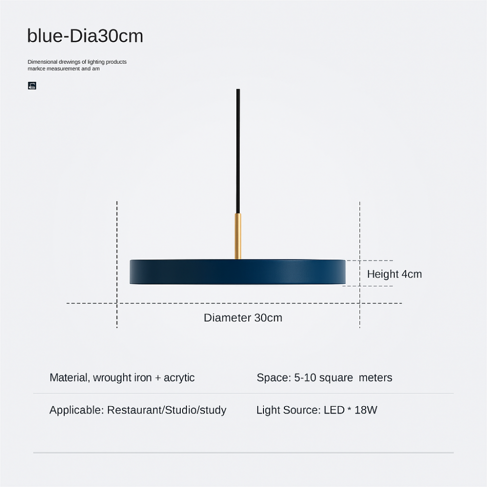 Circo LED-Deckenpendel – Zeitgemäße runde LED-Leuchte für modernes Wohnen