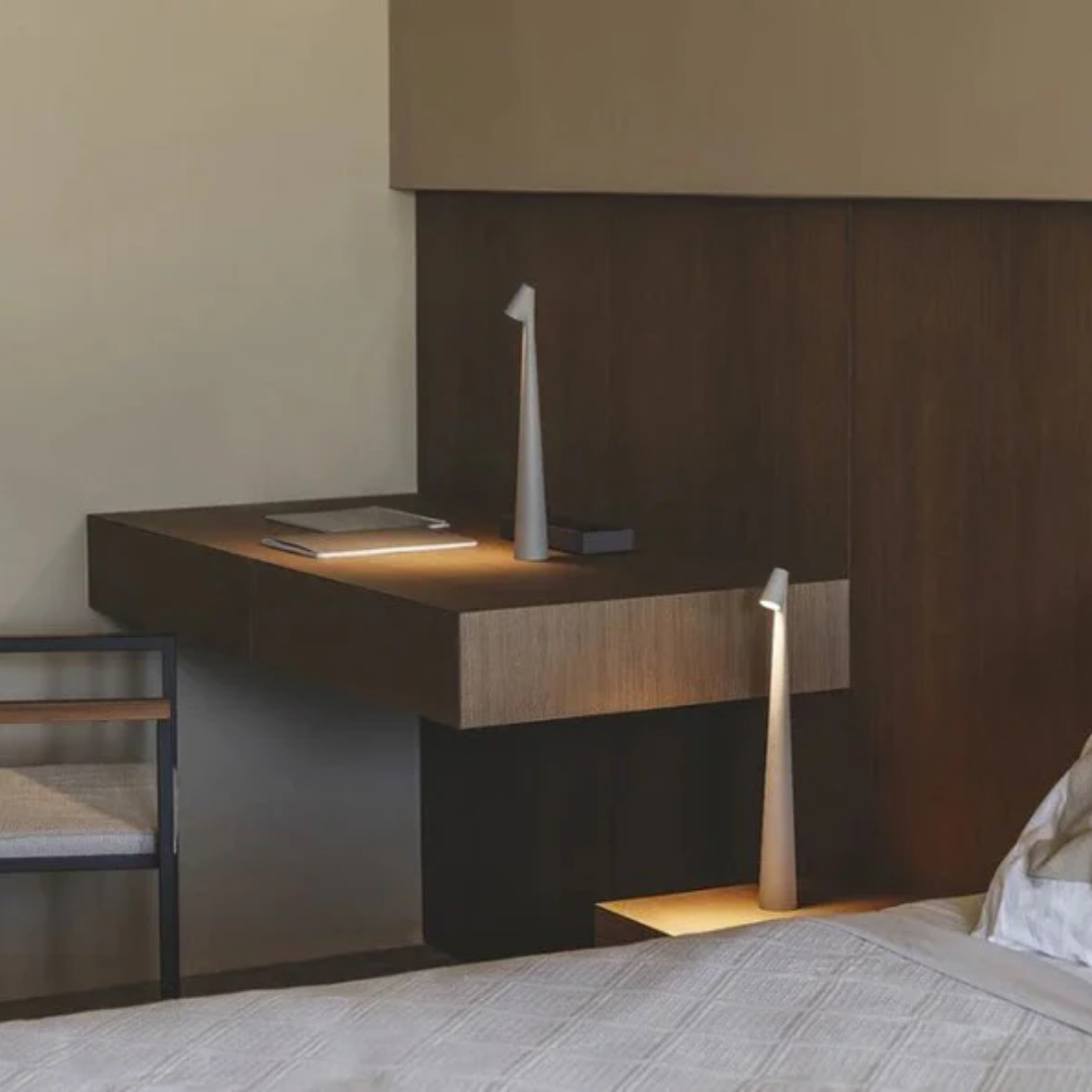 Nordura – Kabellose skandinavische LED-Tischlampe