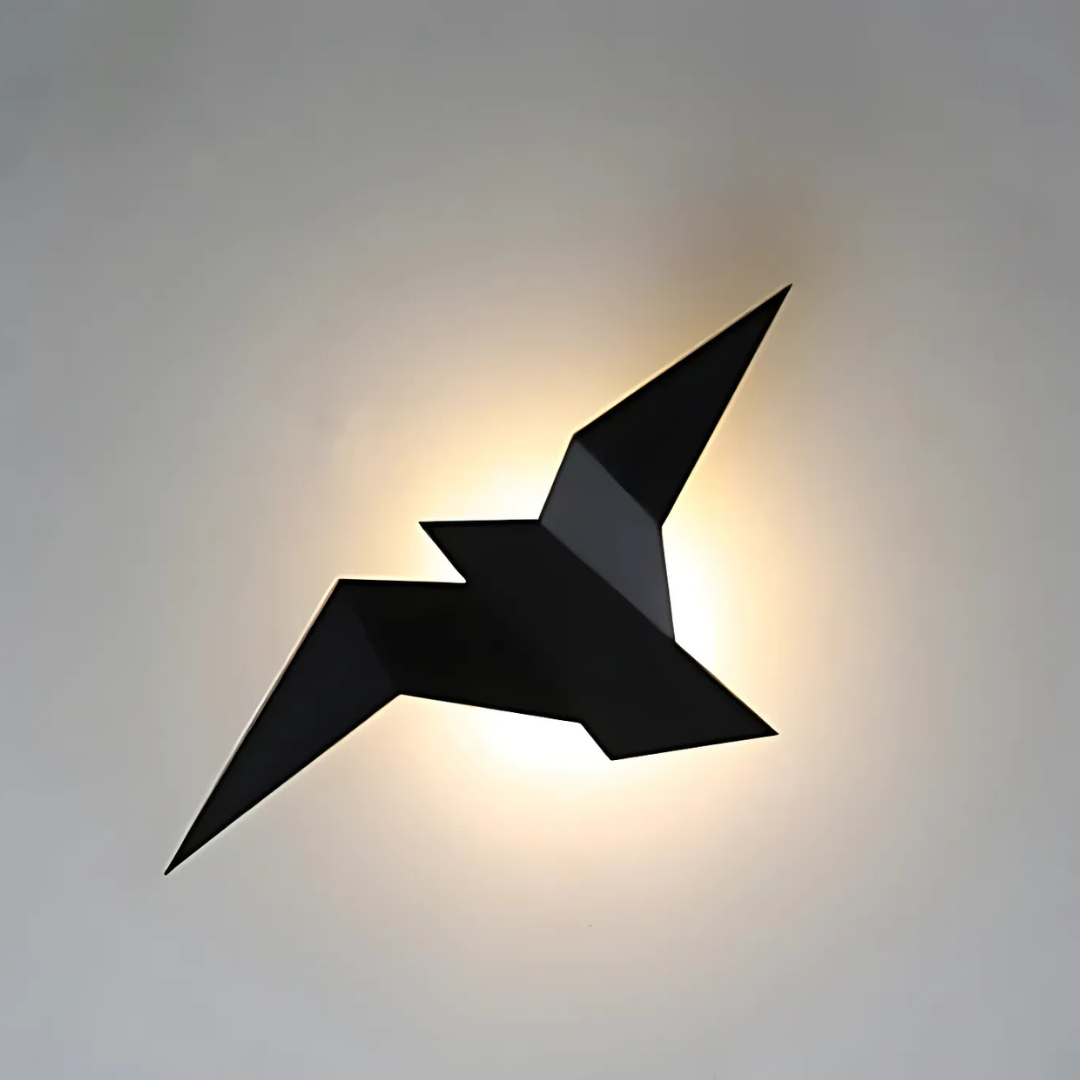 Origami – Einzigartige LED-Wandleuchte im Origami-Design