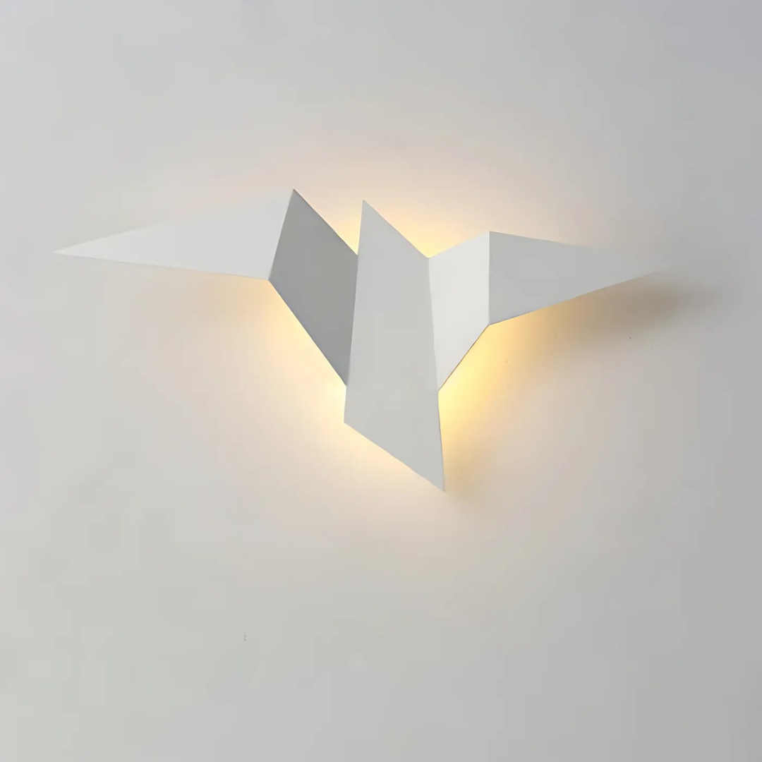 Origami – Einzigartige LED-Wandleuchte im Origami-Design