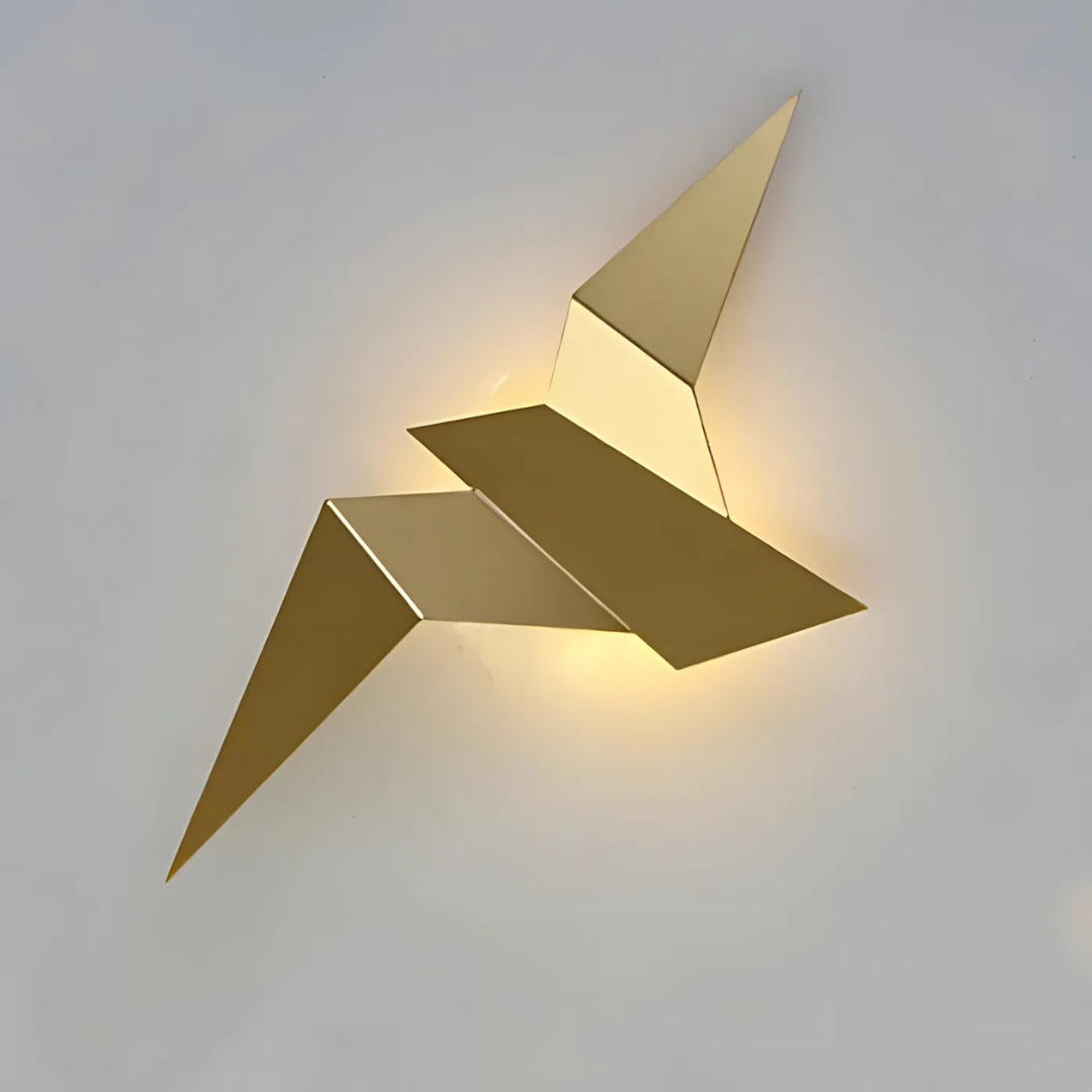 Origami – Einzigartige LED-Wandleuchte im Origami-Design