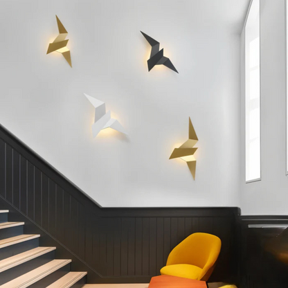 Origami – Einzigartige LED-Wandleuchte im Origami-Design