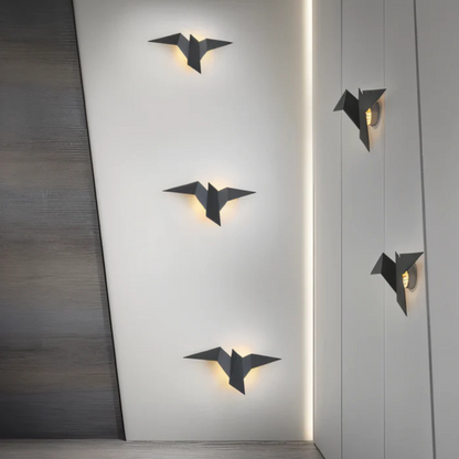 Origami – Einzigartige LED-Wandleuchte im Origami-Design