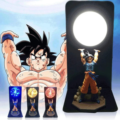 HeroGlow – LED-Lampe mit Dragon Ball Action-Figur