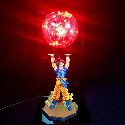 HeroGlow – LED-Lampe mit Dragon Ball Action-Figur