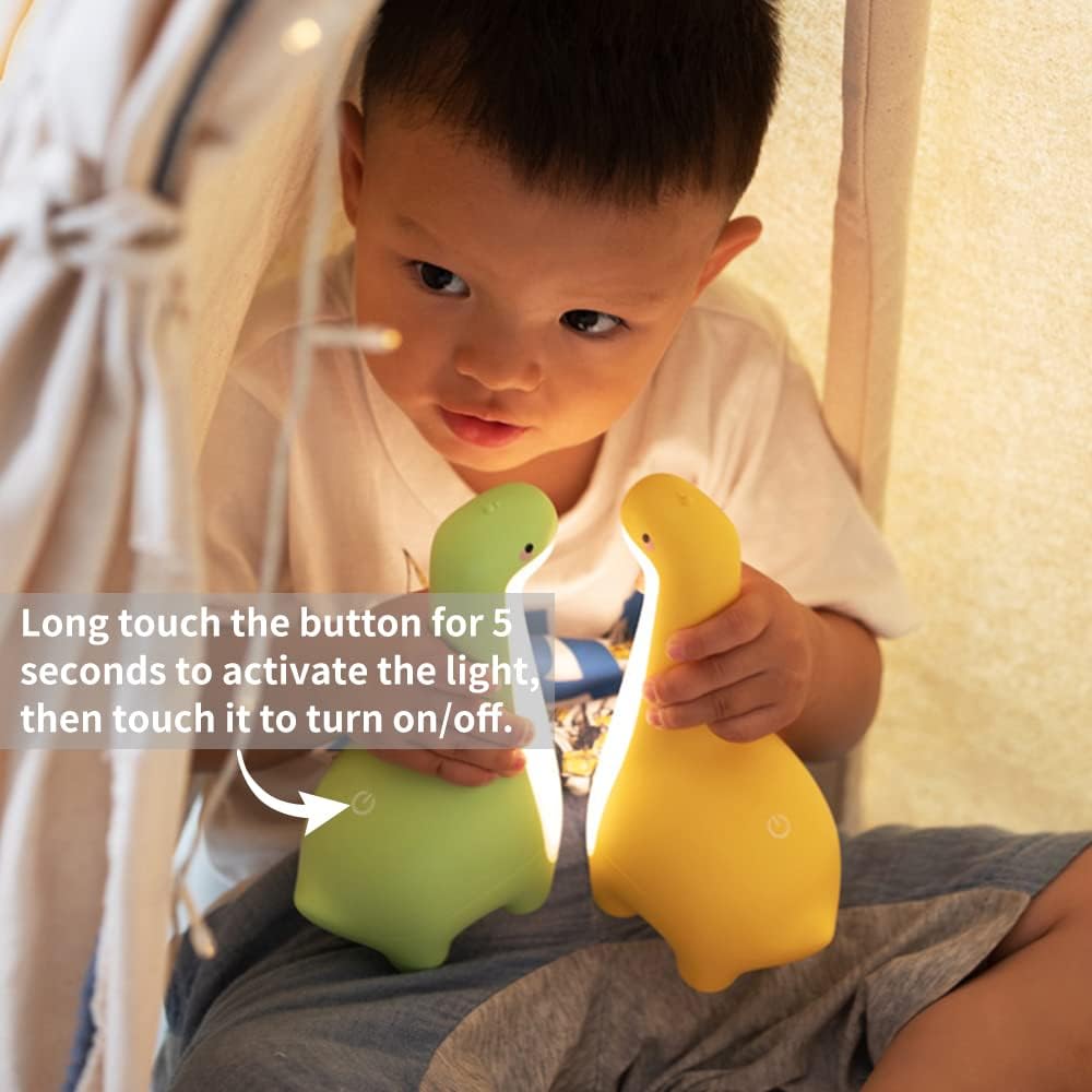 GlowRex – LED-Dinosaurier Nachtlicht für Kinderzimmer