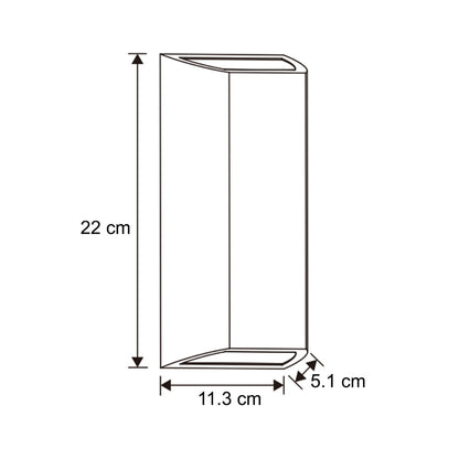 LumaWall – Up & Down LED-Außenwandleuchte