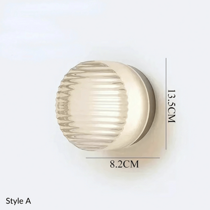 LumaRing – Moderne runde LED-Wandleuchte für stilvolle Räume