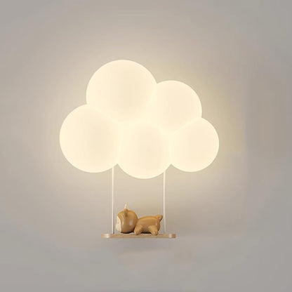 CloudyLight LED-Wolkenlampe – Sanftes Nachtlicht für Kinderzimmer
