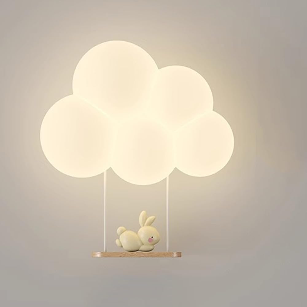 CloudyLight LED-Wolkenlampe – Sanftes Nachtlicht für Kinderzimmer