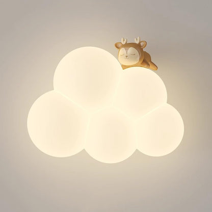 CloudyLight LED-Wolkenlampe – Sanftes Nachtlicht für Kinderzimmer