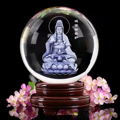 LumaSphere – LED-Kristallkugel für entspannende Abende