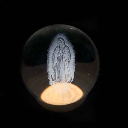 LumaSphere – LED-Kristallkugel für entspannende Abende