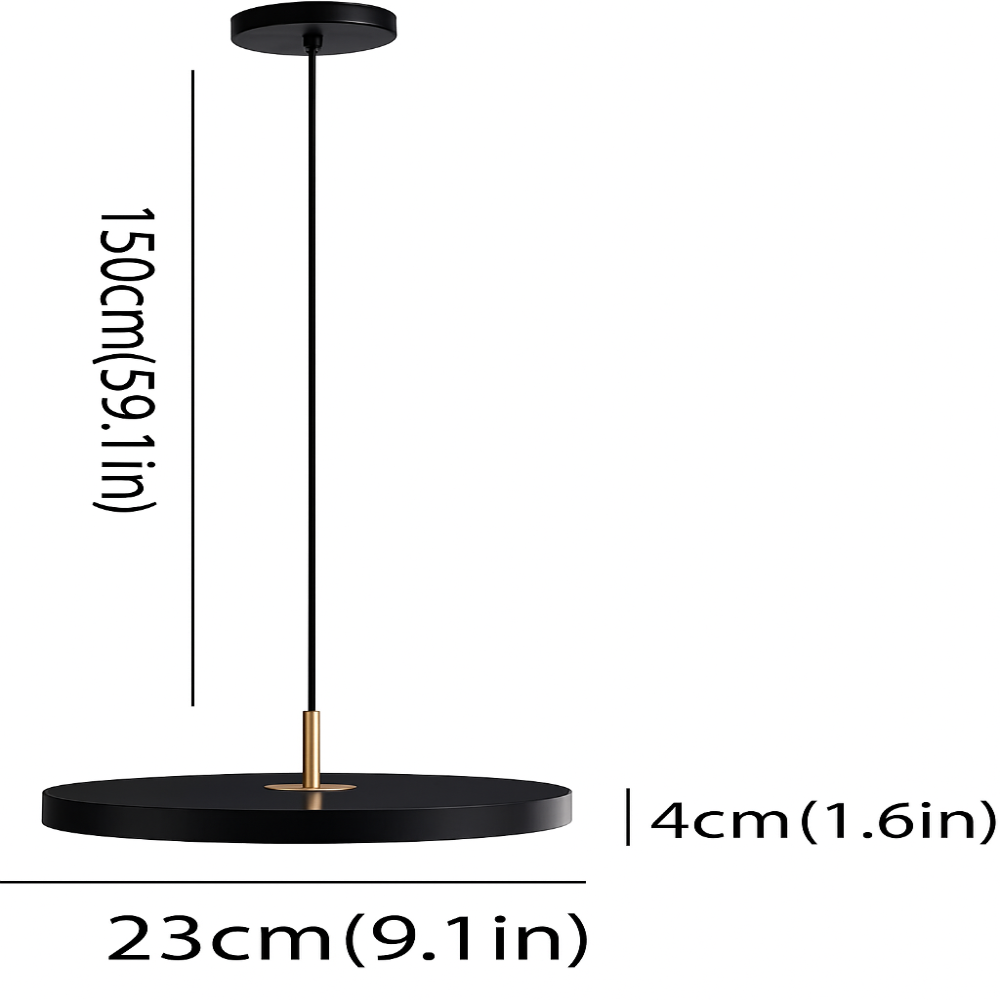 Circo LED-Deckenpendel – Zeitgemäße runde LED-Leuchte für modernes Wohnen