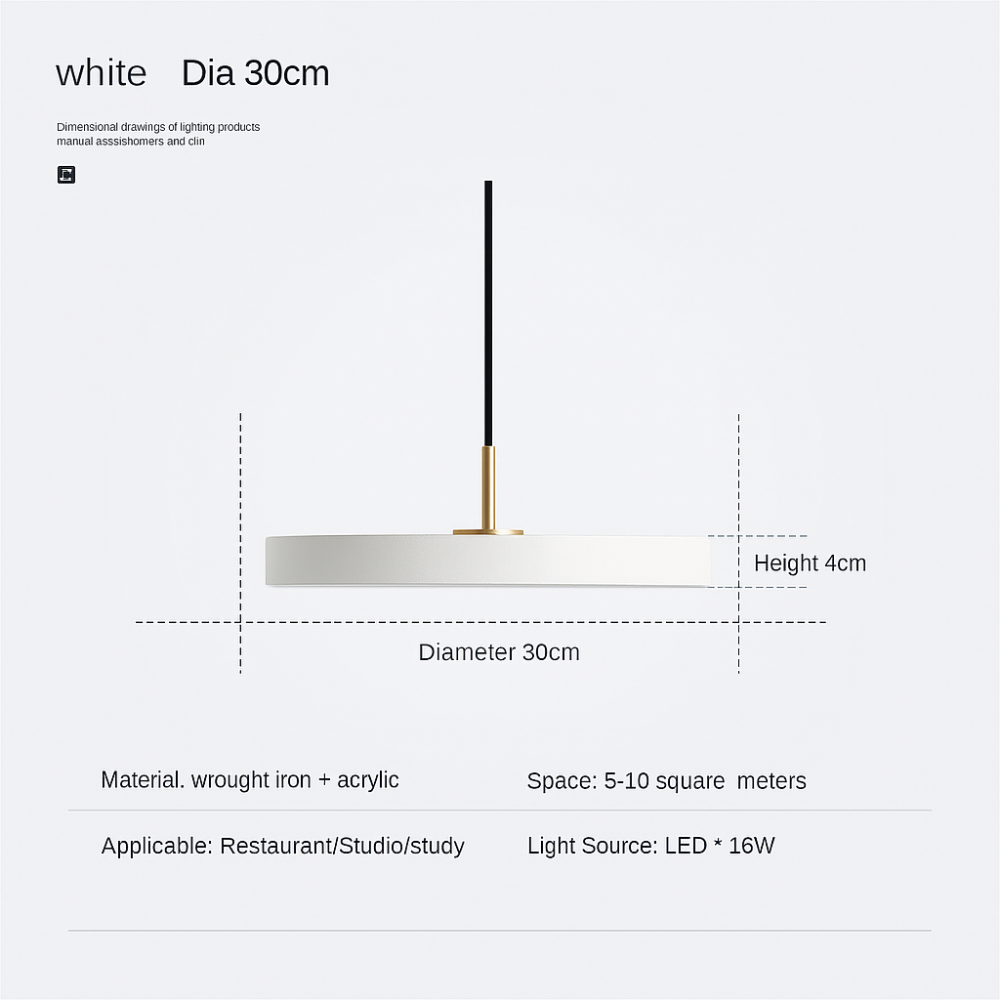 Circo LED-Deckenpendel – Zeitgemäße runde LED-Leuchte für modernes Wohnen