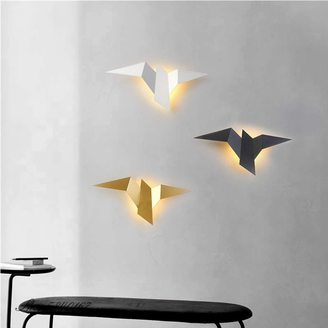 Origami – Einzigartige LED-Wandleuchte im Origami-Design