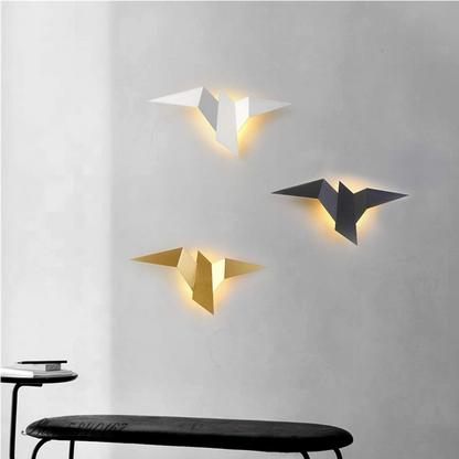 Origami – Einzigartige LED-Wandleuchte im Origami-Design