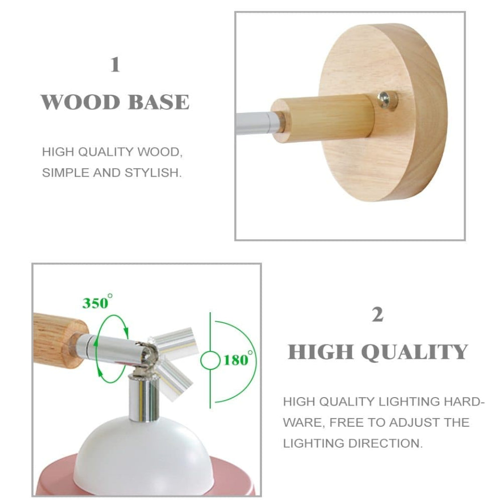 CollinLux – Verstellbare Vintage-Wandleuchte mit Zugkettenschalter