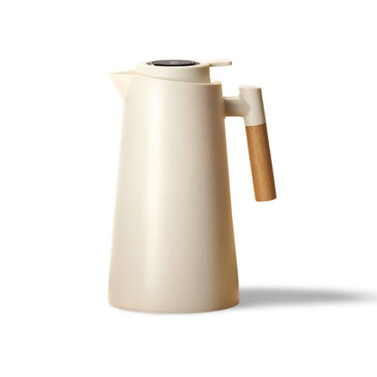 ThermoWood - Intelligente Thermoskanne mit Temperaturanzeige